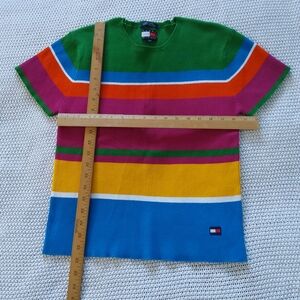 Tommy Hilfiger Multicolor Striped Crew Neck Sweater